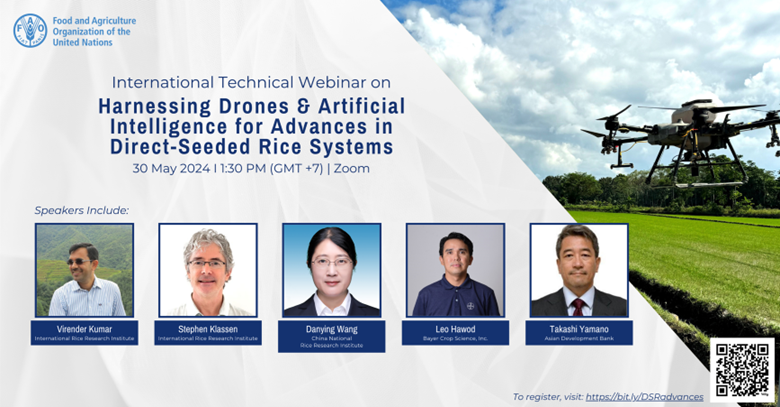 International Technical Webinar on Harnessing Drones and Artificial Intelligence for Advances in Direct-Seeding Rice Systems